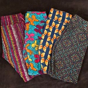 Lularoe OS leggings are of 4
